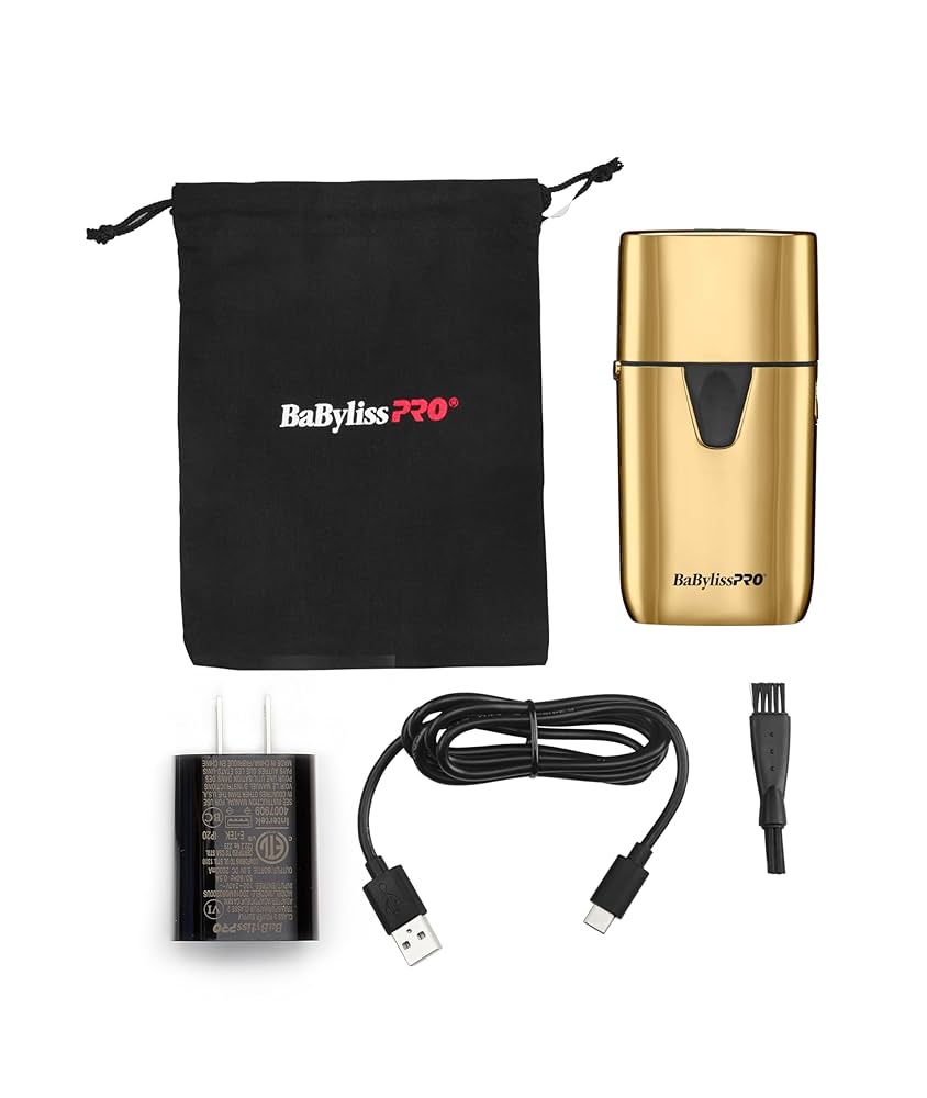 BaByliss Pro UVFOILSHAVER スキンフェードカット必需品 Amazon.com: BaBylissPRO Gold UV-Disinfecting Single Foil